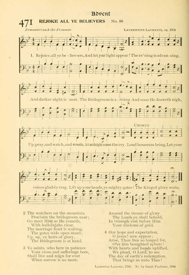 Evangelical Lutheran hymnal: with music page 469