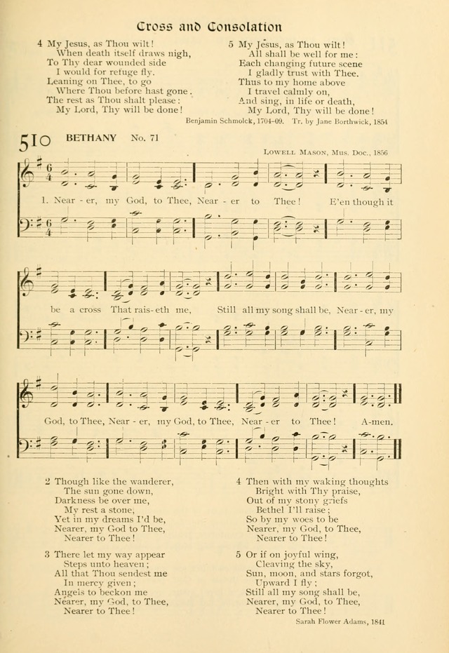 Evangelical Lutheran hymnal: with music page 502