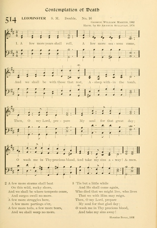 Evangelical Lutheran hymnal: with music page 506