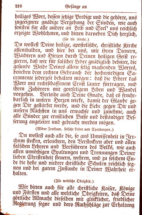 Evangelisch-Lutherisches Gesang-Buch: worin die gebräuchlichsten alten Kirchen-Lieder Dr. M. Lutheri und anderer reinen lehrer und zeugen Gottes, zur Befoerderung der wahren ... (2. verm. Aus.) page 219