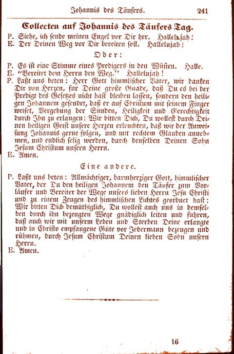 Evangelisch-Lutherisches Gesang-Buch: worin die gebräuchlichsten alten Kirchen-Lieder Dr. M. Lutheri und anderer reinen lehrer und zeugen Gottes, zur Befoerderung der wahren ... (2. verm. Aus.) page 242