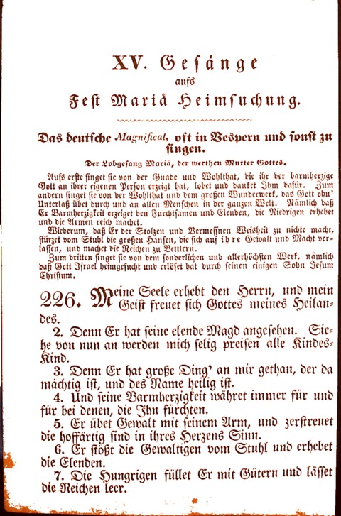 Evangelisch-Lutherisches Gesang-Buch: worin die gebräuchlichsten alten Kirchen-Lieder Dr. M. Lutheri und anderer reinen lehrer und zeugen Gottes, zur Befoerderung der wahren ... (2. verm. Aus.) page 243