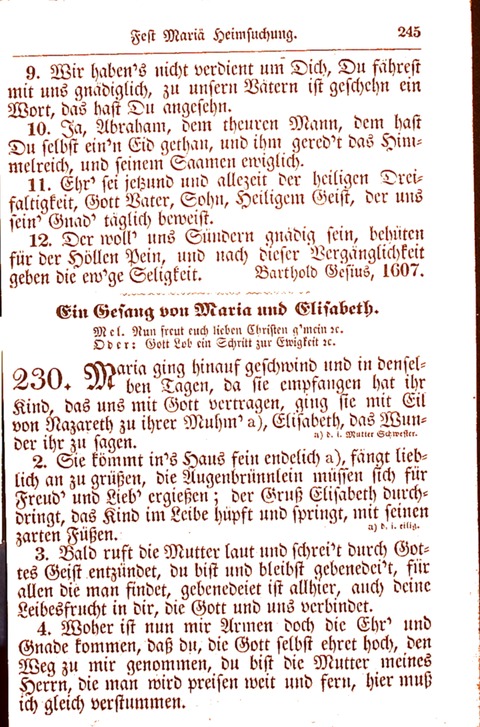 Evangelisch-Lutherisches Gesang-Buch: worin die gebräuchlichsten alten Kirchen-Lieder Dr. M. Lutheri und anderer reinen lehrer und zeugen Gottes, zur Befoerderung der wahren ... (2. verm. Aus.) page 246