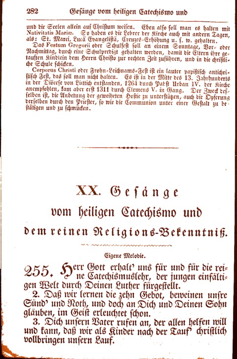 Evangelisch-Lutherisches Gesang-Buch: worin die gebräuchlichsten alten Kirchen-Lieder Dr. M. Lutheri und anderer reinen lehrer und zeugen Gottes, zur Befoerderung der wahren ... (2. verm. Aus.) page 283