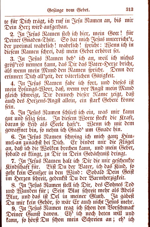 Evangelisch-Lutherisches Gesang-Buch: worin die gebräuchlichsten alten Kirchen-Lieder Dr. M. Lutheri und anderer reinen lehrer und zeugen Gottes, zur Befoerderung der wahren ... (2. verm. Aus.) page 314