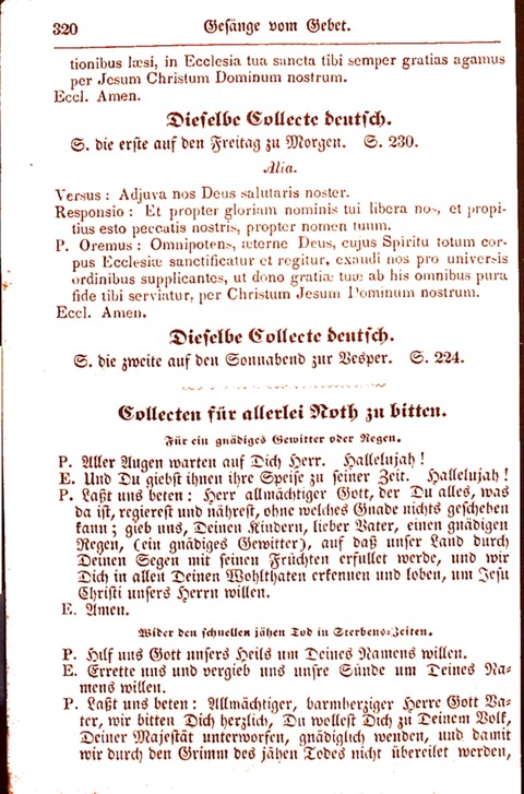 Evangelisch-Lutherisches Gesang-Buch: worin die gebräuchlichsten alten Kirchen-Lieder Dr. M. Lutheri und anderer reinen lehrer und zeugen Gottes, zur Befoerderung der wahren ... (2. verm. Aus.) page 321