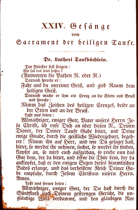 Evangelisch-Lutherisches Gesang-Buch: worin die gebräuchlichsten alten Kirchen-Lieder Dr. M. Lutheri und anderer reinen lehrer und zeugen Gottes, zur Befoerderung der wahren ... (2. verm. Aus.) page 323