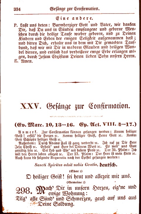 Evangelisch-Lutherisches Gesang-Buch: worin die gebräuchlichsten alten Kirchen-Lieder Dr. M. Lutheri und anderer reinen lehrer und zeugen Gottes, zur Befoerderung der wahren ... (2. verm. Aus.) page 335