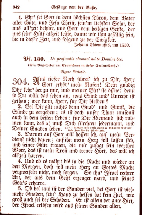 Evangelisch-Lutherisches Gesang-Buch: worin die gebräuchlichsten alten Kirchen-Lieder Dr. M. Lutheri und anderer reinen lehrer und zeugen Gottes, zur Befoerderung der wahren ... (2. verm. Aus.) page 343