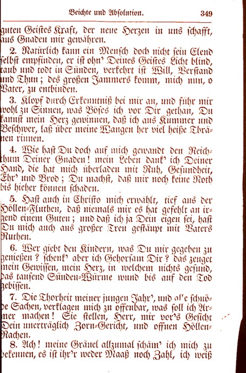 Evangelisch-Lutherisches Gesang-Buch: worin die gebräuchlichsten alten Kirchen-Lieder Dr. M. Lutheri und anderer reinen lehrer und zeugen Gottes, zur Befoerderung der wahren ... (2. verm. Aus.) page 350