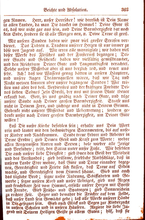 Evangelisch-Lutherisches Gesang-Buch: worin die gebräuchlichsten alten Kirchen-Lieder Dr. M. Lutheri und anderer reinen lehrer und zeugen Gottes, zur Befoerderung der wahren ... (2. verm. Aus.) page 364