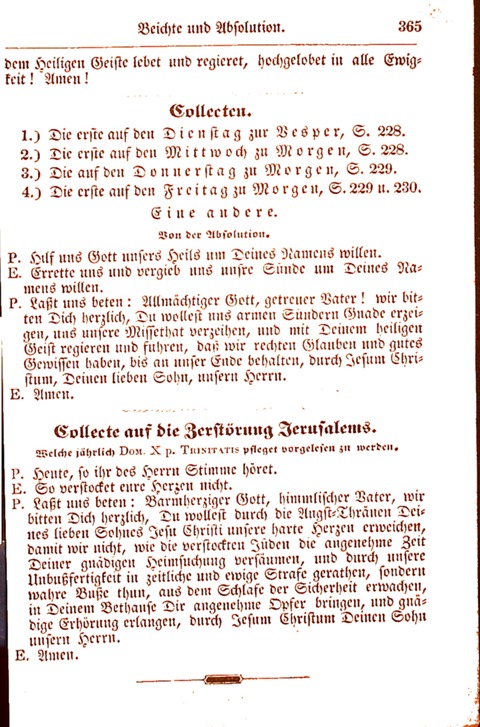 Evangelisch-Lutherisches Gesang-Buch: worin die gebräuchlichsten alten Kirchen-Lieder Dr. M. Lutheri und anderer reinen lehrer und zeugen Gottes, zur Befoerderung der wahren ... (2. verm. Aus.) page 366