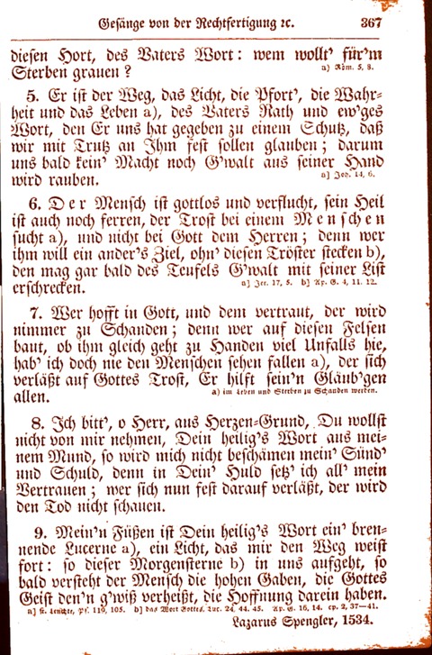 Evangelisch-Lutherisches Gesang-Buch: worin die gebräuchlichsten alten Kirchen-Lieder Dr. M. Lutheri und anderer reinen lehrer und zeugen Gottes, zur Befoerderung der wahren ... (2. verm. Aus.) page 368