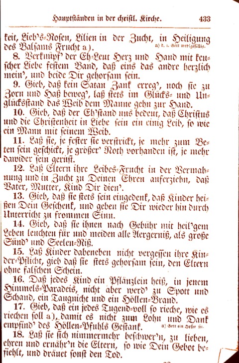 Evangelisch-Lutherisches Gesang-Buch: worin die gebräuchlichsten alten Kirchen-Lieder Dr. M. Lutheri und anderer reinen lehrer und zeugen Gottes, zur Befoerderung der wahren ... (2. verm. Aus.) page 434