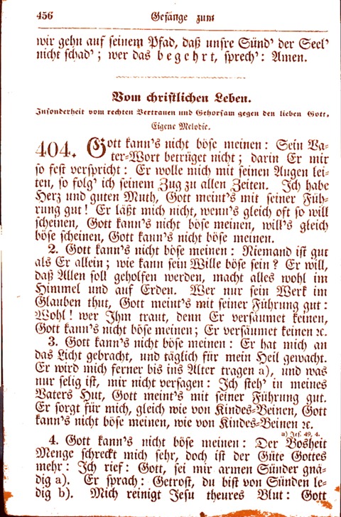 Evangelisch-Lutherisches Gesang-Buch: worin die gebräuchlichsten alten Kirchen-Lieder Dr. M. Lutheri und anderer reinen lehrer und zeugen Gottes, zur Befoerderung der wahren ... (2. verm. Aus.) page 457