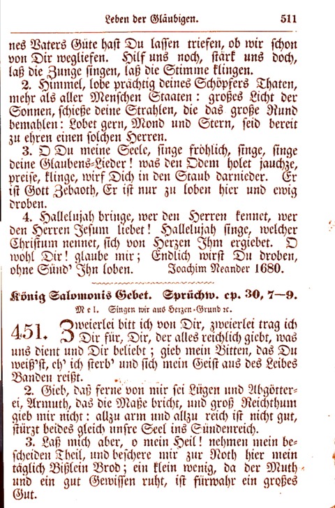 Evangelisch-Lutherisches Gesang-Buch: worin die gebräuchlichsten alten Kirchen-Lieder Dr. M. Lutheri und anderer reinen lehrer und zeugen Gottes, zur Befoerderung der wahren ... (2. verm. Aus.) page 512