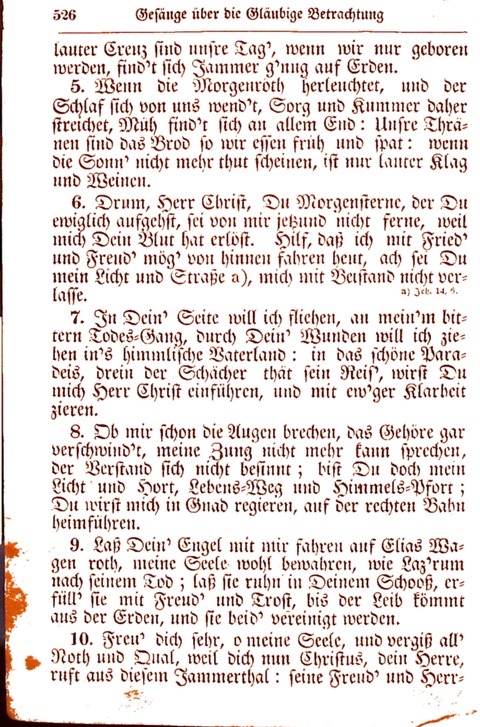 Evangelisch-Lutherisches Gesang-Buch: worin die gebräuchlichsten alten Kirchen-Lieder Dr. M. Lutheri und anderer reinen lehrer und zeugen Gottes, zur Befoerderung der wahren ... (2. verm. Aus.) page 527