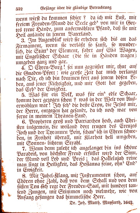 Evangelisch-Lutherisches Gesang-Buch: worin die gebräuchlichsten alten Kirchen-Lieder Dr. M. Lutheri und anderer reinen lehrer und zeugen Gottes, zur Befoerderung der wahren ... (2. verm. Aus.) page 533