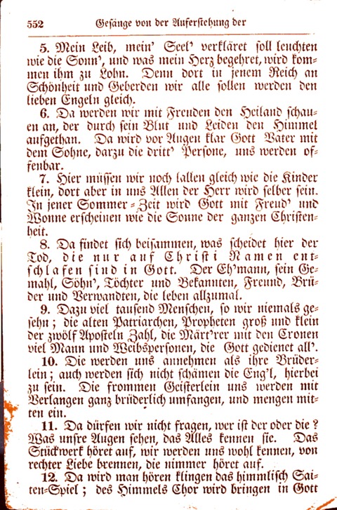 Evangelisch-Lutherisches Gesang-Buch: worin die gebräuchlichsten alten Kirchen-Lieder Dr. M. Lutheri und anderer reinen lehrer und zeugen Gottes, zur Befoerderung der wahren ... (2. verm. Aus.) page 553