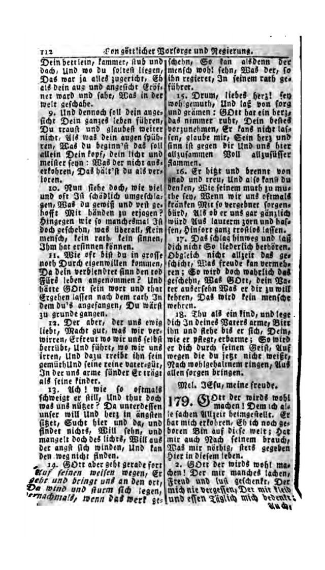 Erbauliche Lieder-Sammlung: zum gottestdienstlichen Gebrauch in den Vereinigten Evangelische-Lutherischen Gemeinen in Pennsylvanien und den benachbarten Staaten (Die Achte verm. ... Aufl.) page 108