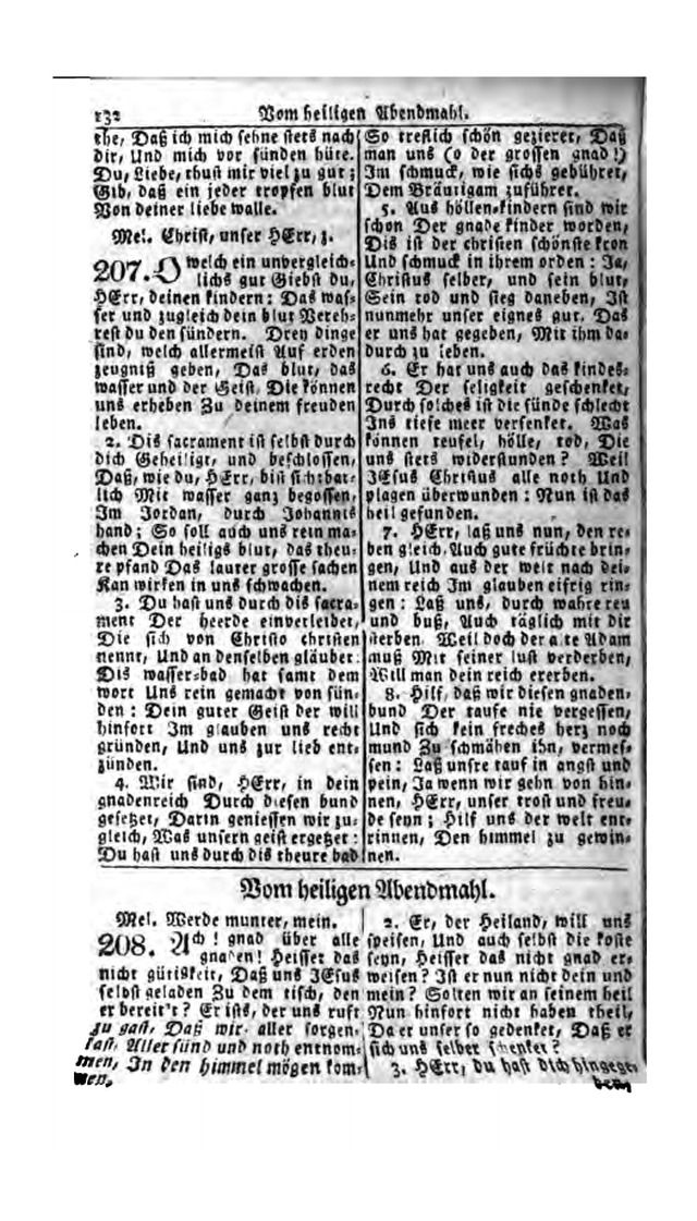 Erbauliche Lieder-Sammlung: zum gottestdienstlichen Gebrauch in den Vereinigten Evangelische-Lutherischen Gemeinen in Pennsylvanien und den benachbarten Staaten (Die Achte verm. ... Aufl.) page 126