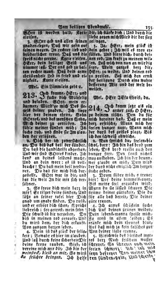 Erbauliche Lieder-Sammlung: zum gottestdienstlichen Gebrauch in den Vereinigten Evangelische-Lutherischen Gemeinen in Pennsylvanien und den benachbarten Staaten (Die Achte verm. ... Aufl.) page 129