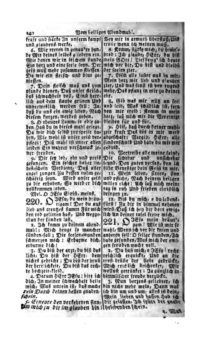 Erbauliche Lieder-Sammlung: zum gottestdienstlichen Gebrauch in den Vereinigten Evangelische-Lutherischen Gemeinen in Pennsylvanien und den benachbarten Staaten (Die Achte verm. ... Aufl.) page 134