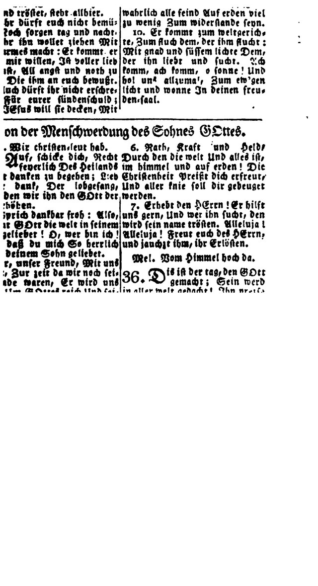 Erbauliche Lieder-Sammlung: zum gottestdienstlichen Gebrauch in den Vereinigten Evangelische-Lutherischen Gemeinen in Pennsylvanien und den benachbarten Staaten (Die Achte verm. ... Aufl.) page 15