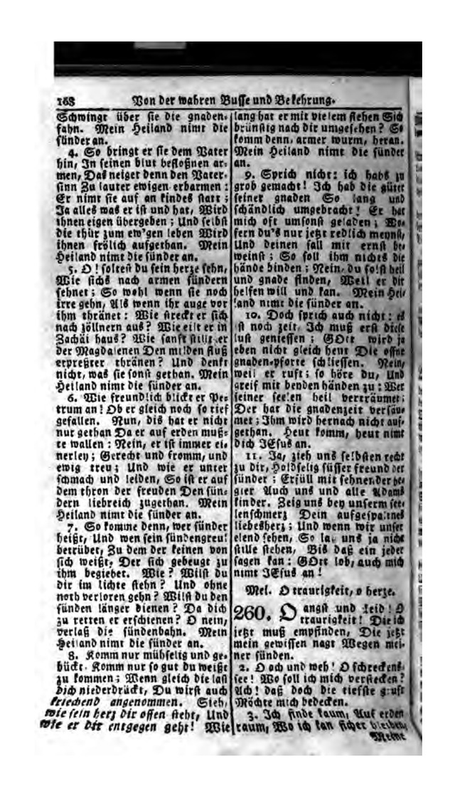 Erbauliche Lieder-Sammlung: zum gottestdienstlichen Gebrauch in den Vereinigten Evangelische-Lutherischen Gemeinen in Pennsylvanien und den benachbarten Staaten (Die Achte verm. ... Aufl.) page 170