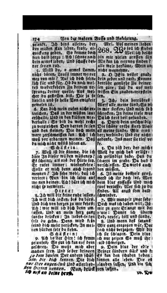 Erbauliche Lieder-Sammlung: zum gottestdienstlichen Gebrauch in den Vereinigten Evangelische-Lutherischen Gemeinen in Pennsylvanien und den benachbarten Staaten (Die Achte verm. ... Aufl.) page 176