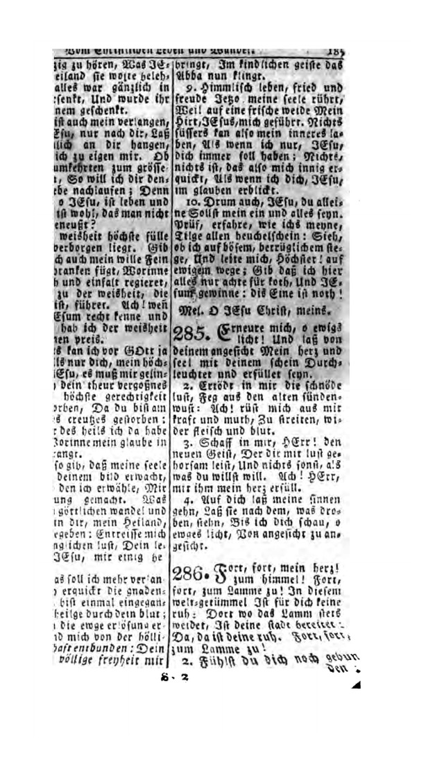 Erbauliche Lieder-Sammlung: zum gottestdienstlichen Gebrauch in den Vereinigten Evangelische-Lutherischen Gemeinen in Pennsylvanien und den benachbarten Staaten (Die Achte verm. ... Aufl.) page 187