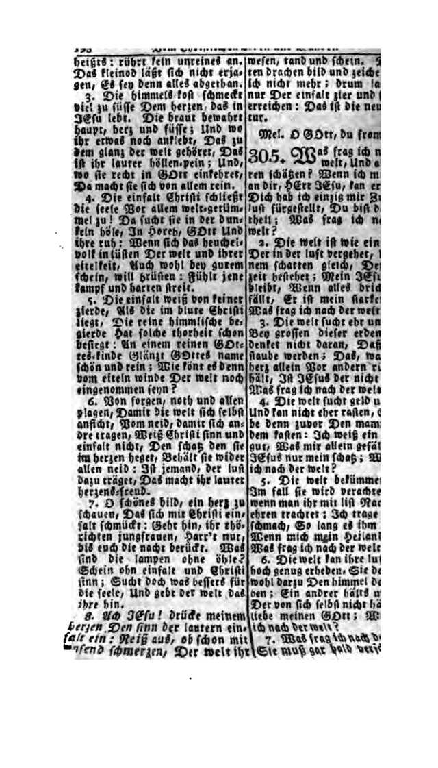 Erbauliche Lieder-Sammlung: zum gottestdienstlichen Gebrauch in den Vereinigten Evangelische-Lutherischen Gemeinen in Pennsylvanien und den benachbarten Staaten (Die Achte verm. ... Aufl.) page 200