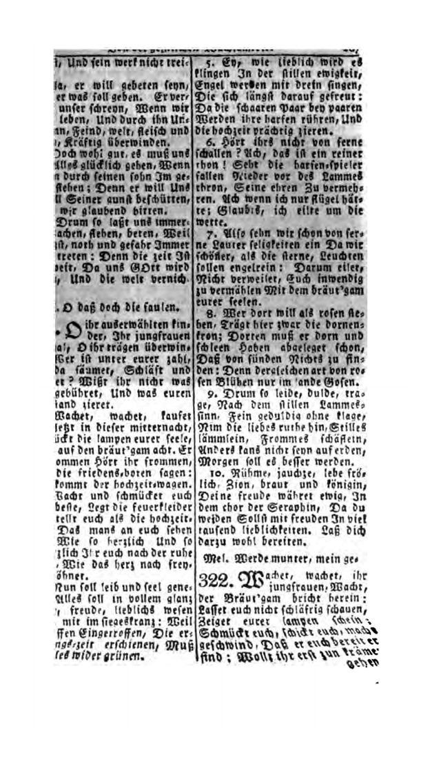 Erbauliche Lieder-Sammlung: zum gottestdienstlichen Gebrauch in den Vereinigten Evangelische-Lutherischen Gemeinen in Pennsylvanien und den benachbarten Staaten (Die Achte verm. ... Aufl.) page 209