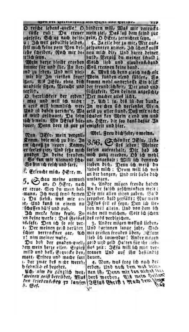 Erbauliche Lieder-Sammlung: zum gottestdienstlichen Gebrauch in den Vereinigten Evangelische-Lutherischen Gemeinen in Pennsylvanien und den benachbarten Staaten (Die Achte verm. ... Aufl.) page 231