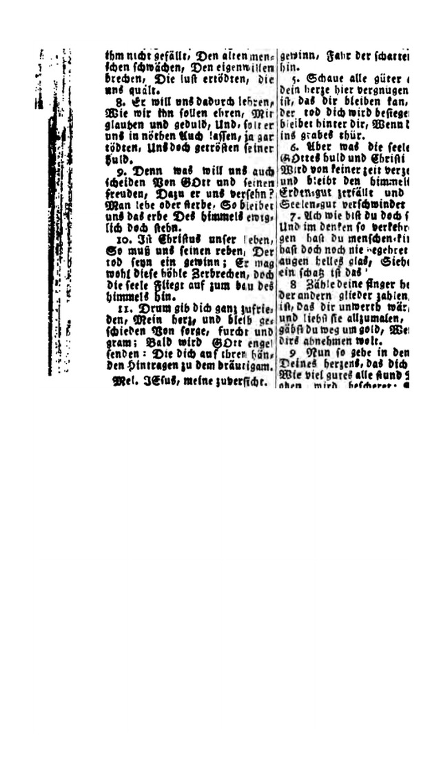 Erbauliche Lieder-Sammlung: zum gottestdienstlichen Gebrauch in den Vereinigten Evangelische-Lutherischen Gemeinen in Pennsylvanien und den benachbarten Staaten (Die Achte verm. ... Aufl.) page 260