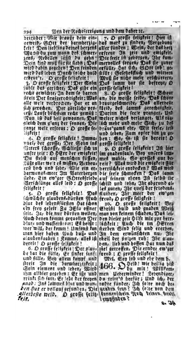 Erbauliche Lieder-Sammlung: zum gottestdienstlichen Gebrauch in den Vereinigten Evangelische-Lutherischen Gemeinen in Pennsylvanien und den benachbarten Staaten (Die Achte verm. ... Aufl.) page 296