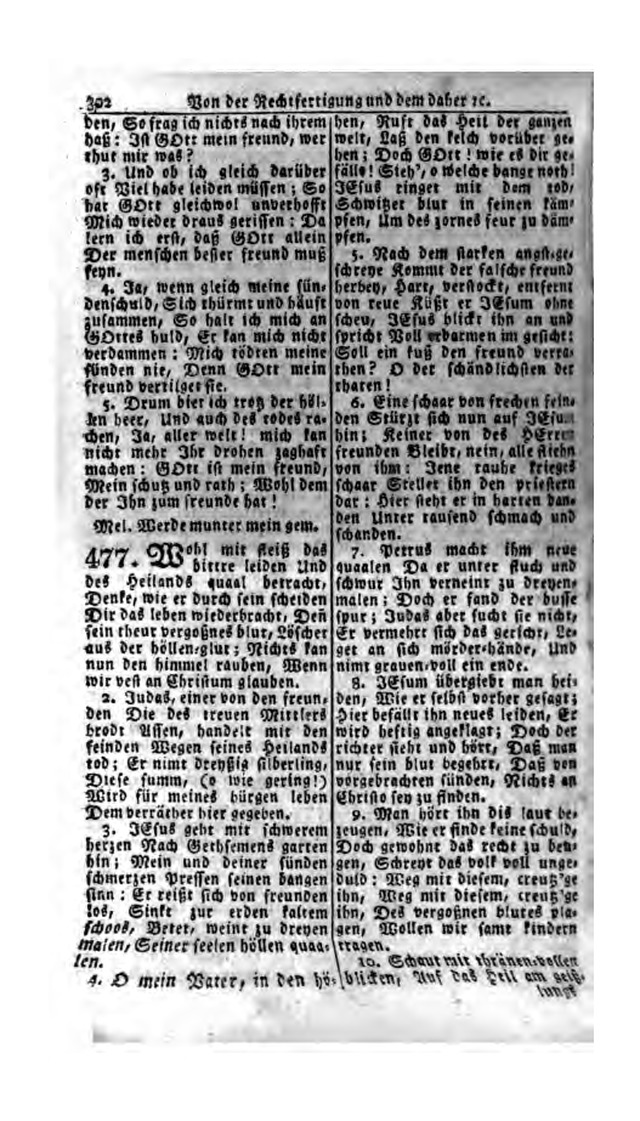 Erbauliche Lieder-Sammlung: zum gottestdienstlichen Gebrauch in den Vereinigten Evangelische-Lutherischen Gemeinen in Pennsylvanien und den benachbarten Staaten (Die Achte verm. ... Aufl.) page 304