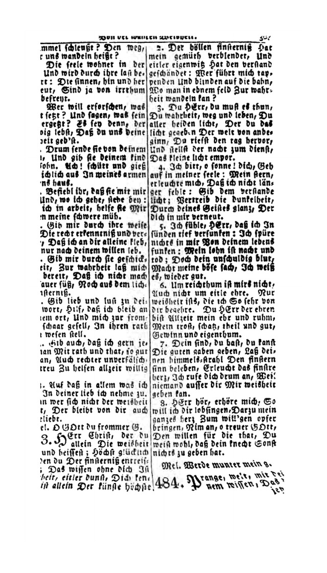 Erbauliche Lieder-Sammlung: zum gottestdienstlichen Gebrauch in den Vereinigten Evangelische-Lutherischen Gemeinen in Pennsylvanien und den benachbarten Staaten (Die Achte verm. ... Aufl.) page 309