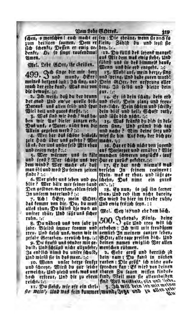 Erbauliche Lieder-Sammlung: zum gottestdienstlichen Gebrauch in den Vereinigten Evangelische-Lutherischen Gemeinen in Pennsylvanien und den benachbarten Staaten (Die Achte verm. ... Aufl.) page 321