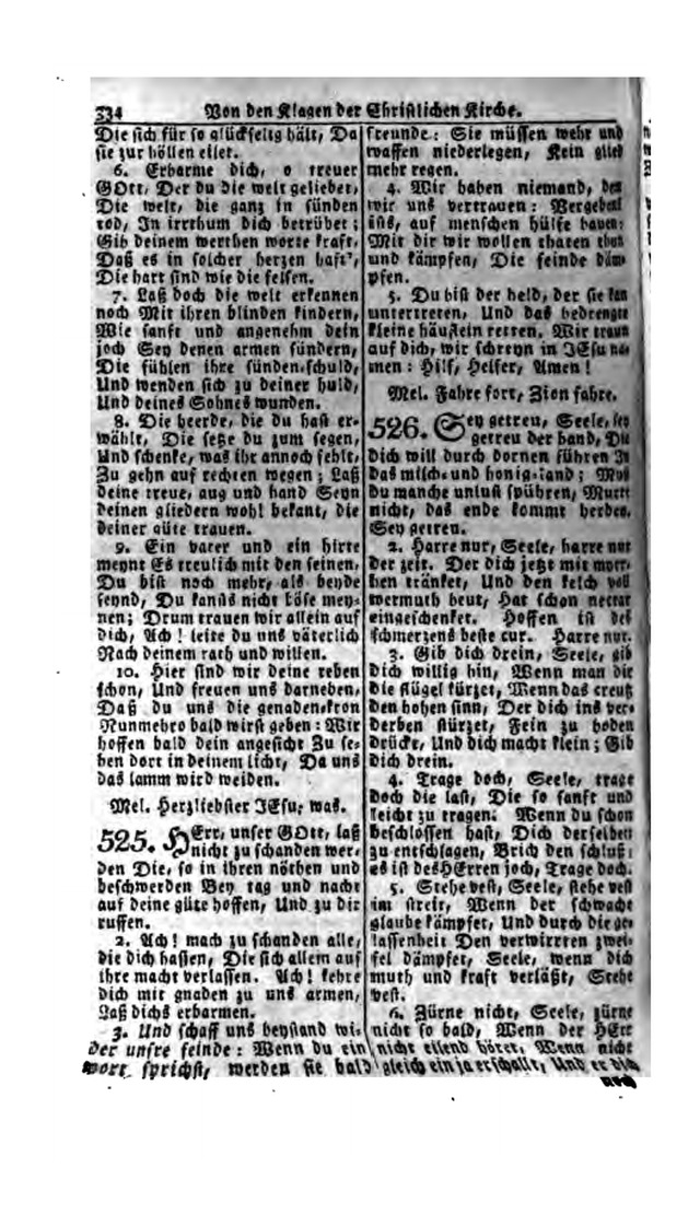 Erbauliche Lieder-Sammlung: zum gottestdienstlichen Gebrauch in den Vereinigten Evangelische-Lutherischen Gemeinen in Pennsylvanien und den benachbarten Staaten (Die Achte verm. ... Aufl.) page 336