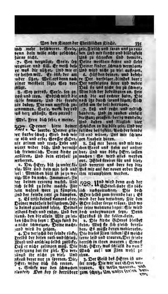 Erbauliche Lieder-Sammlung: zum gottestdienstlichen Gebrauch in den Vereinigten Evangelische-Lutherischen Gemeinen in Pennsylvanien und den benachbarten Staaten (Die Achte verm. ... Aufl.) page 337