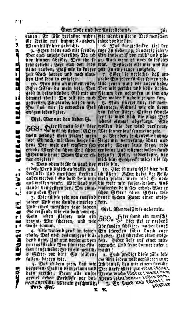 Erbauliche Lieder-Sammlung: zum gottestdienstlichen Gebrauch in den Vereinigten Evangelische-Lutherischen Gemeinen in Pennsylvanien und den benachbarten Staaten (Die Achte verm. ... Aufl.) page 359