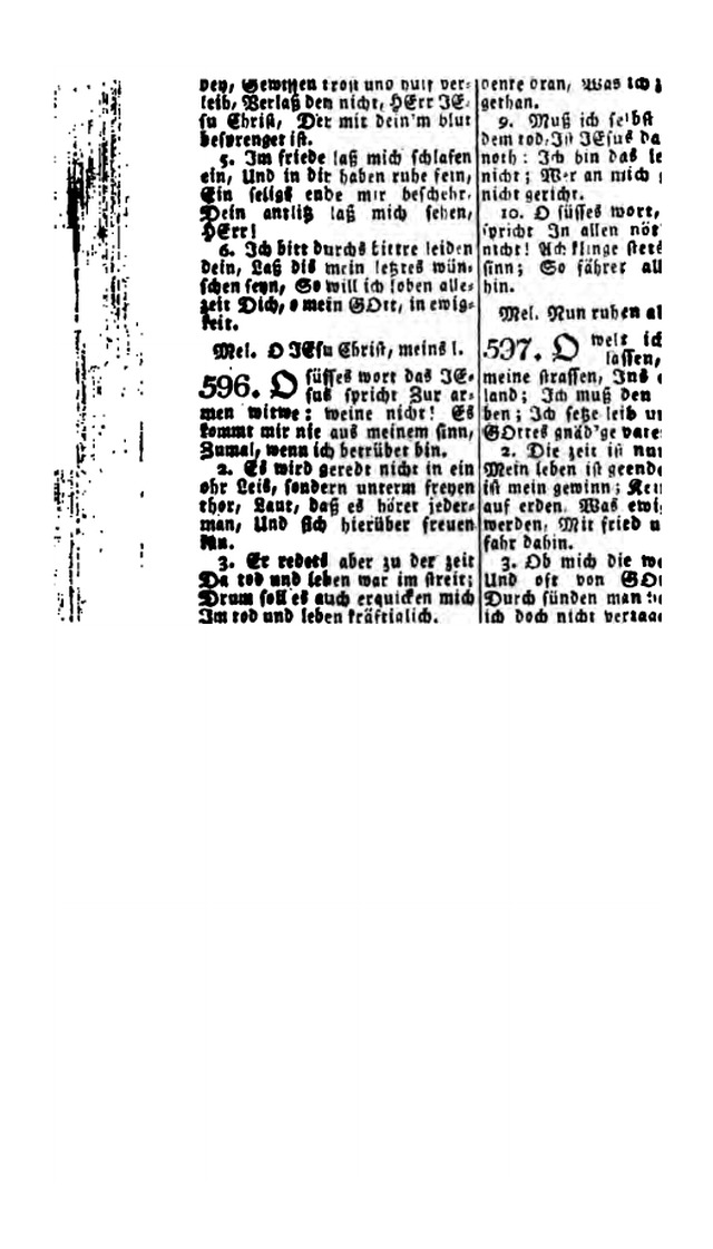 Erbauliche Lieder-Sammlung: zum gottestdienstlichen Gebrauch in den Vereinigten Evangelische-Lutherischen Gemeinen in Pennsylvanien und den benachbarten Staaten (Die Achte verm. ... Aufl.) page 372