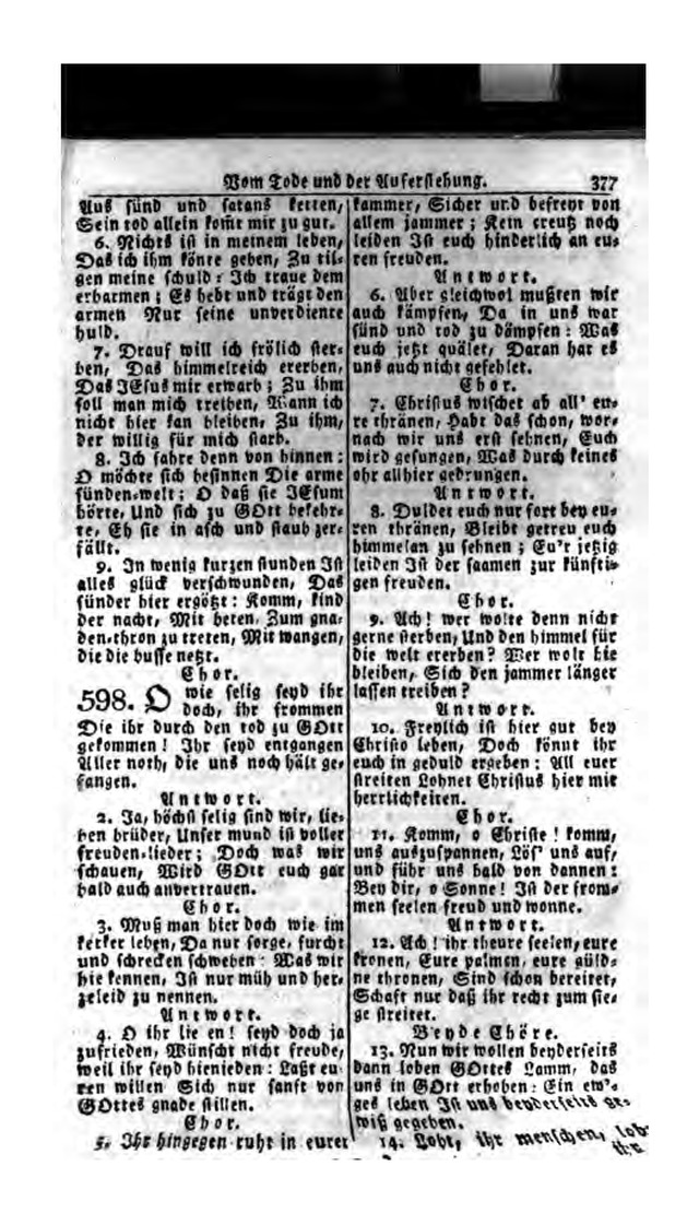 Erbauliche Lieder-Sammlung: zum gottestdienstlichen Gebrauch in den Vereinigten Evangelische-Lutherischen Gemeinen in Pennsylvanien und den benachbarten Staaten (Die Achte verm. ... Aufl.) page 373