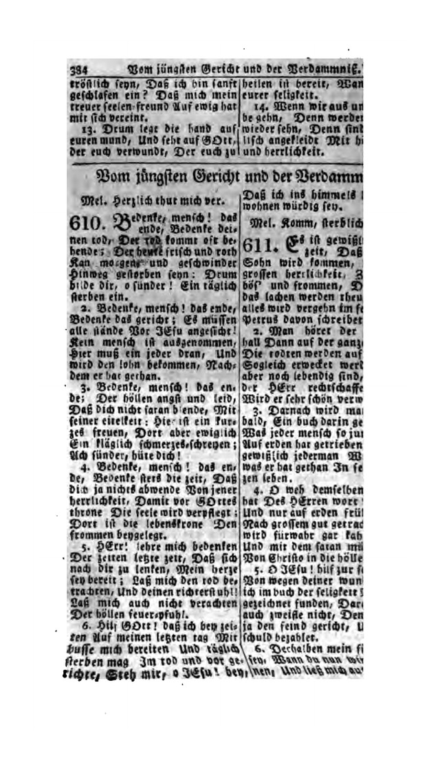 Erbauliche Lieder-Sammlung: zum gottestdienstlichen Gebrauch in den Vereinigten Evangelische-Lutherischen Gemeinen in Pennsylvanien und den benachbarten Staaten (Die Achte verm. ... Aufl.) page 380