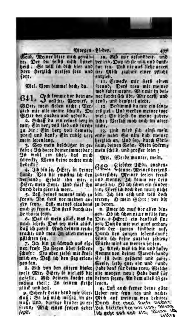 Erbauliche Lieder-Sammlung: zum gottestdienstlichen Gebrauch in den Vereinigten Evangelische-Lutherischen Gemeinen in Pennsylvanien und den benachbarten Staaten (Die Achte verm. ... Aufl.) page 403