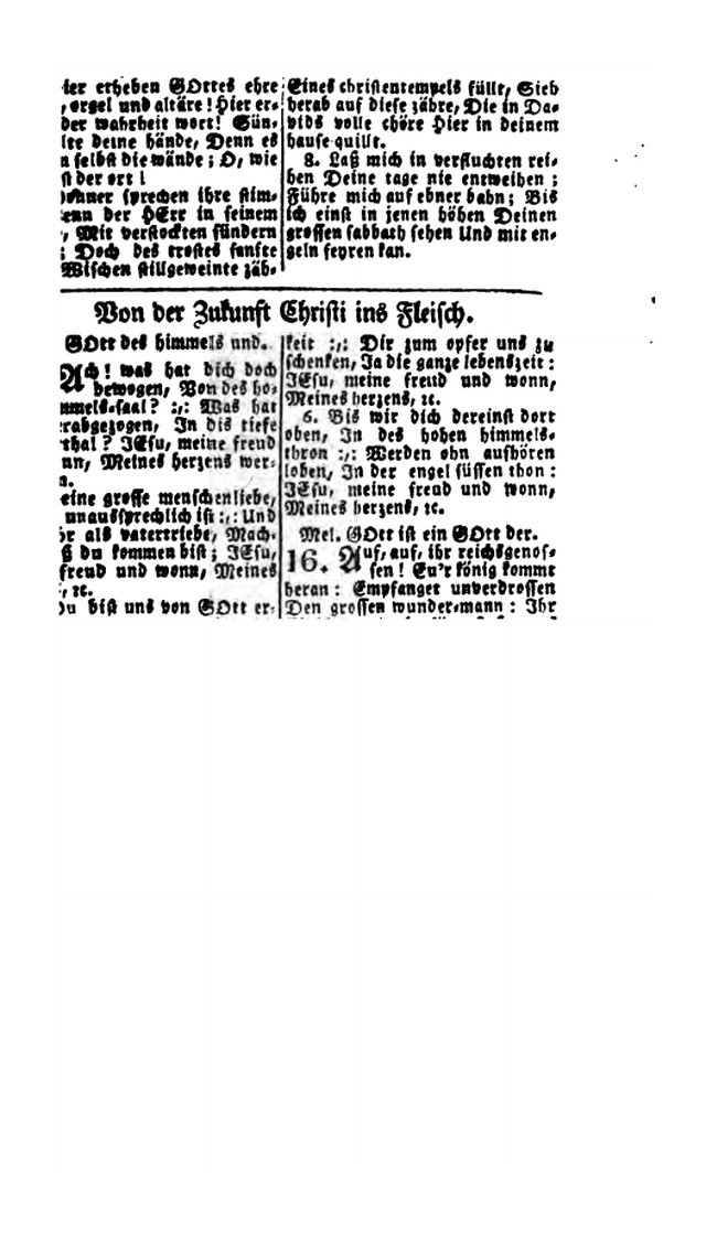 Erbauliche Lieder-Sammlung: zum gottestdienstlichen Gebrauch in den Vereinigten Evangelische-Lutherischen Gemeinen in Pennsylvanien und den benachbarten Staaten (Die Achte verm. ... Aufl.) page 5