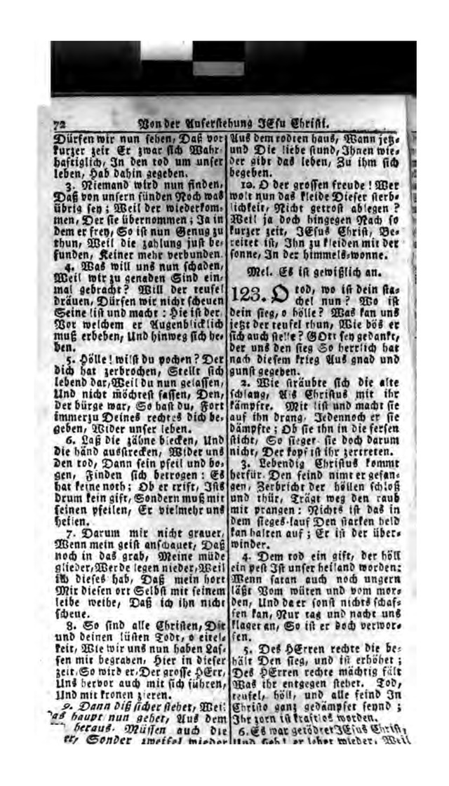 Erbauliche Lieder-Sammlung: zum gottestdienstlichen Gebrauch in den Vereinigten Evangelische-Lutherischen Gemeinen in Pennsylvanien und den benachbarten Staaten (Die Achte verm. ... Aufl.) page 68