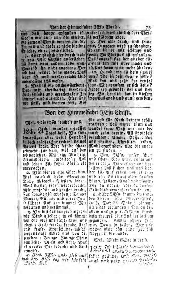 Erbauliche Lieder-Sammlung: zum gottestdienstlichen Gebrauch in den Vereinigten Evangelische-Lutherischen Gemeinen in Pennsylvanien und den benachbarten Staaten (Die Achte verm. ... Aufl.) page 69