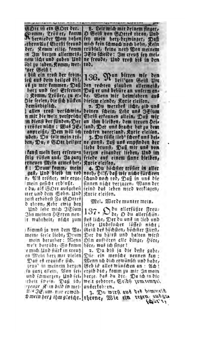 Erbauliche Lieder-Sammlung: zum gottestdienstlichen Gebrauch in den Vereinigten Evangelische-Lutherischen Gemeinen in Pennsylvanien und den benachbarten Staaten (Die Achte verm. ... Aufl.) page 77